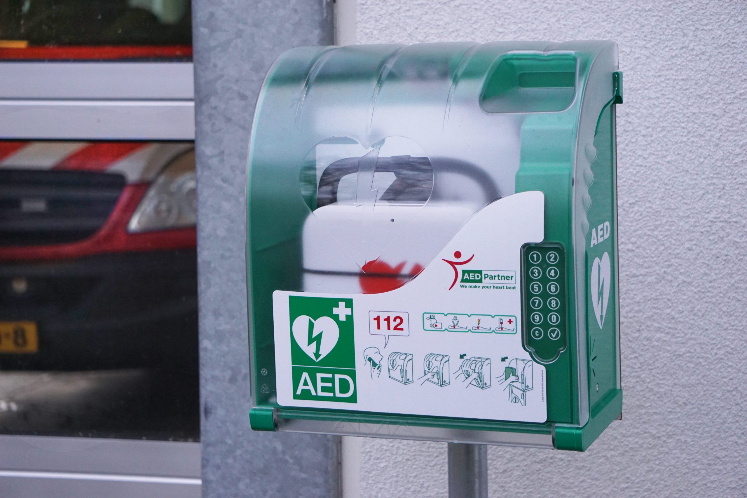 Brandweerpost In Bathmen Heeft Openbare Aed Veiligheidsregio